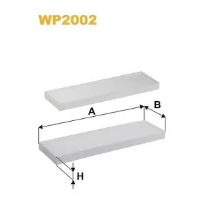 WP2002 WIX FILTERS