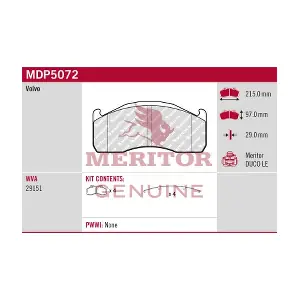MDP5072 MERITOR