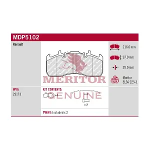 MDP5102 MERITOR
