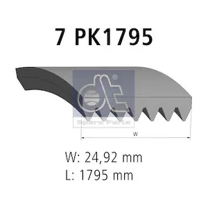 6.31543 DT Spare Parts