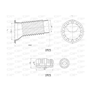DCK5080.04 OPEN PARTS