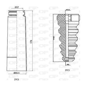 DCK5053.04 OPEN PARTS