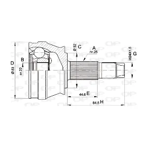 CVJ5209.10 OPEN PARTS