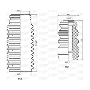 DCK5009.04 OPEN PARTS