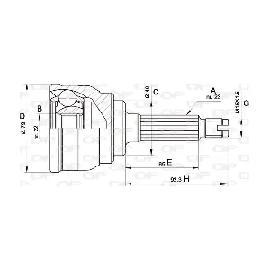 CVJ5246.10 OPEN PARTS
