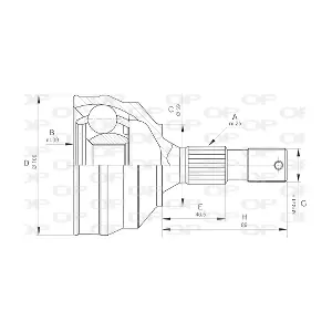 CVJ5640.10 OPEN PARTS