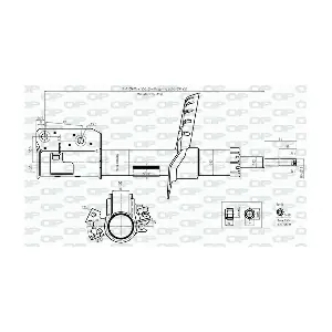 SAB8525.31 OPEN PARTS