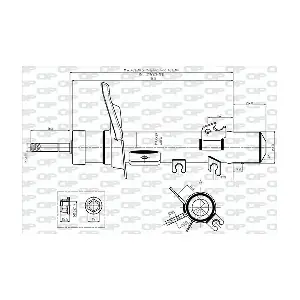 SAB8672.31 OPEN PARTS