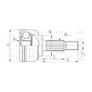 CVJ5662.10 OPEN PARTS