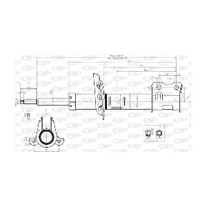 SAB8055.31 OPEN PARTS