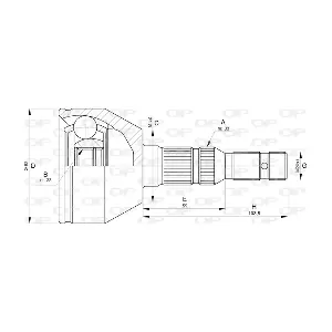 CVJ5750.10 OPEN PARTS