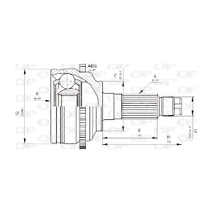 CVJ5683.10 OPEN PARTS