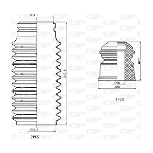 DCK5039.04 OPEN PARTS