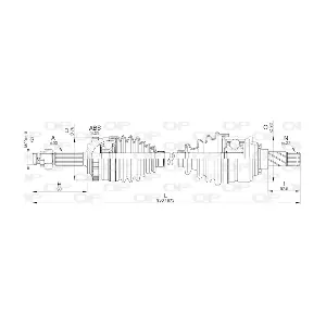 DRS6307.00 OPEN PARTS