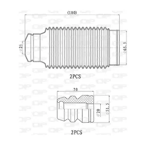 DCK5092.04 OPEN PARTS