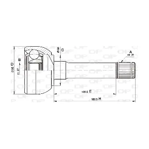 CVJ5562.10 OPEN PARTS