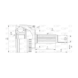 CVJ5607.10 OPEN PARTS