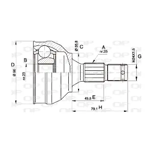 CVJ5177.10 OPEN PARTS