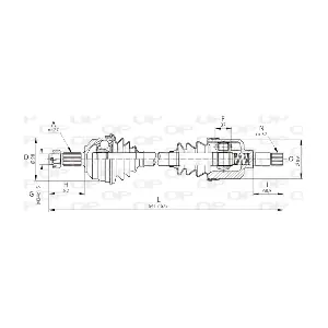 DRS6050.00 OPEN PARTS