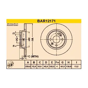 BAR12171 BARUM