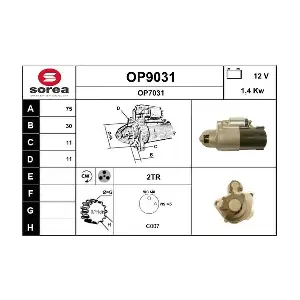 OP9031 SNRA