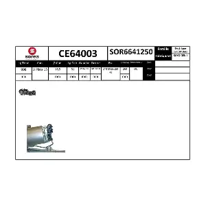 CE64003 SNRA