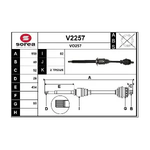 V2257 SNRA