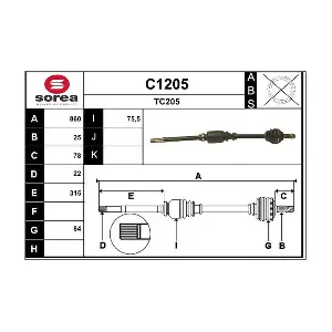 C1205 SNRA
