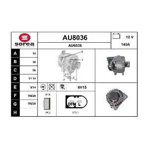 AU8036 SNRA