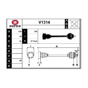 V1314 SNRA