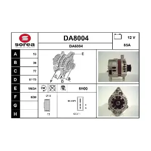 DA8004 SNRA