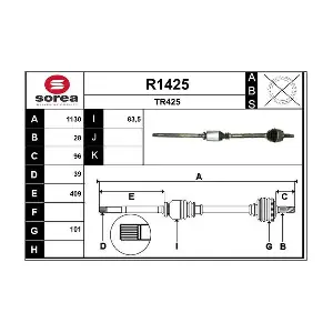 R1425 SNRA