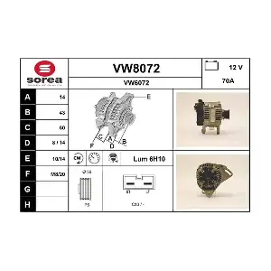 VW8072 SNRA