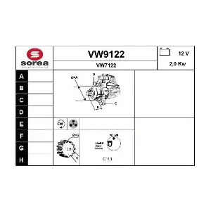 VW9122 SNRA
