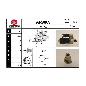 AR9009 SNRA