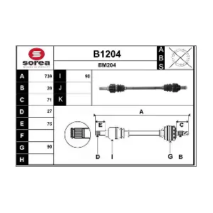 B1204 SNRA
