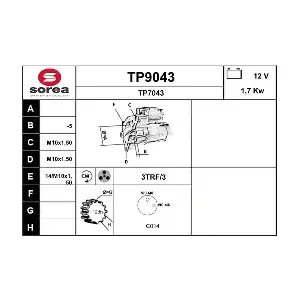 TP9043 SNRA