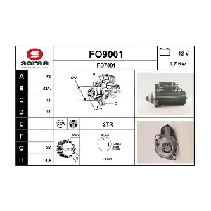 FO9001 SNRA