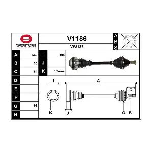 V1186 SNRA