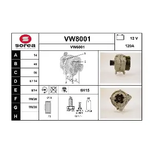 VW8001 SNRA