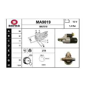 MA9019 SNRA
