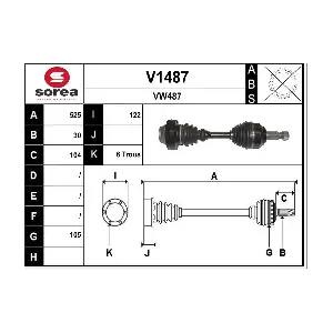 V1487 SNRA