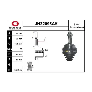 JH22098AK SNRA