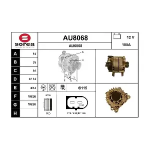 AU8068 SNRA
