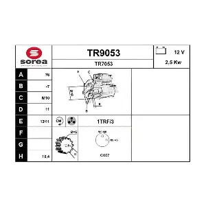 TR9053 SNRA