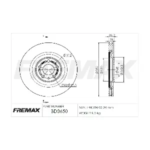 BD-3650 FREMAX