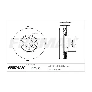 BD-9004 FREMAX