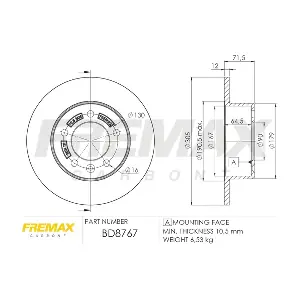 BD-8767 FREMAX