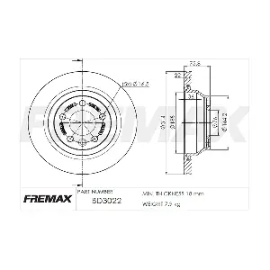 BD-3022 FREMAX