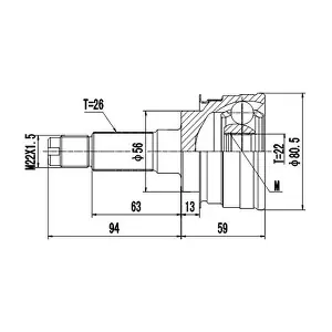 DCV834055 DYNAMATRIX